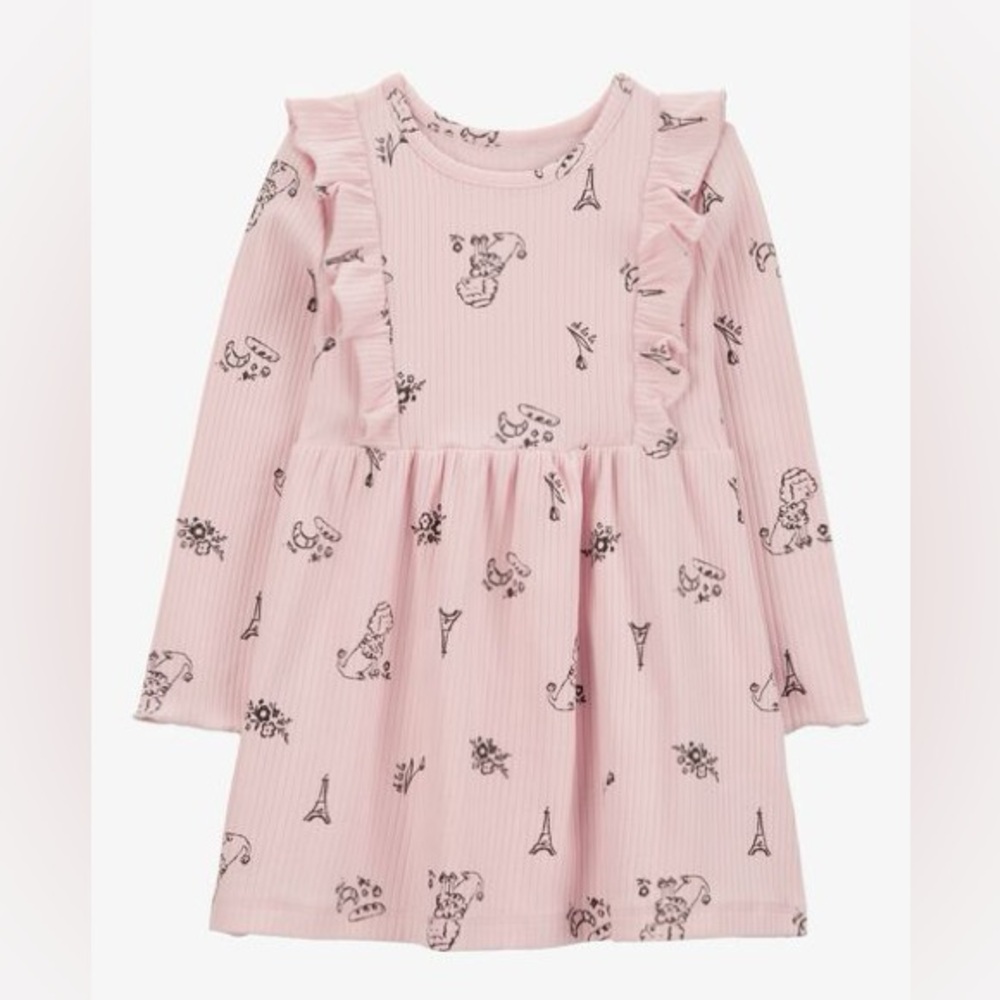 Toddler girl poodle Carters dress